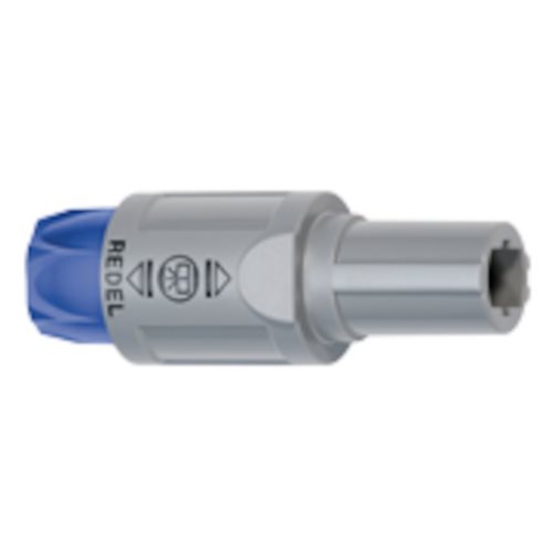 REDEL SAN 4 Pin Line Plug Blue Nut