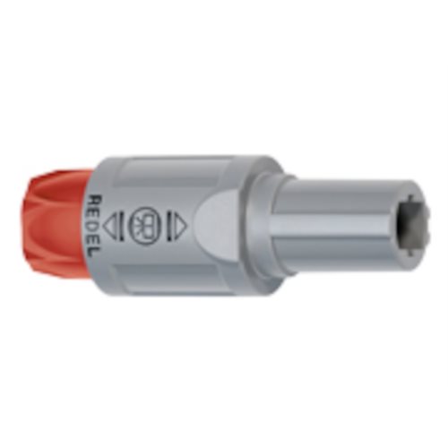 REDEL SAN 8 Pin Line Plug Red Nut