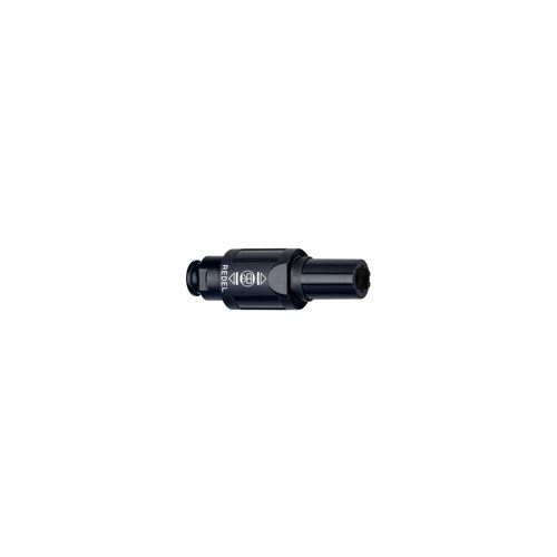 REDEL SAN 10 Pin Line Plug Black Shell and Black Strain Relief Nut