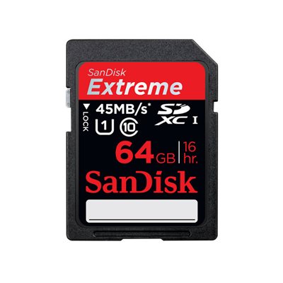 SANDISK EXTREME SDHC CLASS 10 64GB SANDISK EXTREME SDHC CLASS 10 64GB