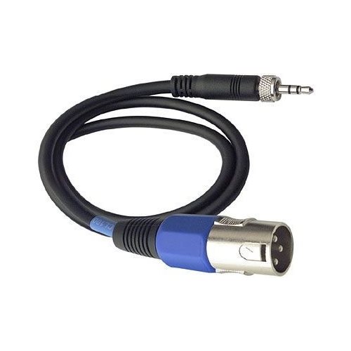 Sennheiser CL-100 3-pin XLR Male to 3.5mm Locking Jack Connector Cable