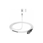 SENNHEISER MINIATURE CLIP-ON MICROPHONE. WHITE