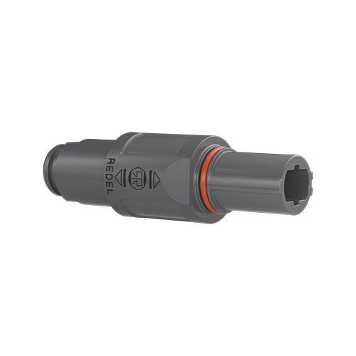 REDEL SFN 13 Pin Crimp Line Plug Grey Nut IP68