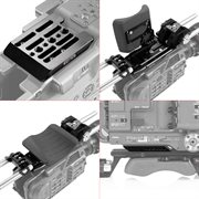 SHAPE Sony FX9 camera cage baseplate with handle