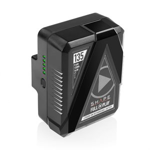 SHAPE FULL PLAY 14.8 V 135 WH rechargeable lithium-ion gold-mount battery