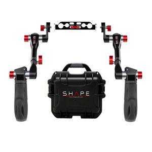 SHAPE Telescopic SHAPE handle ARRI rosette with rod bloc and shock-resistant case