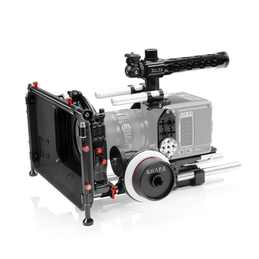 SHAPE REDÂ® KOMODOâ„¢ kit with Matte box and Follow Focus
