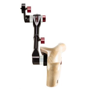 SHAPE Telescopic wooden handle grip single left ARRI rosette