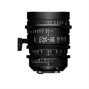 SIGMA 18-35MM T2 CINE ZOOM LENS PL MOUNT