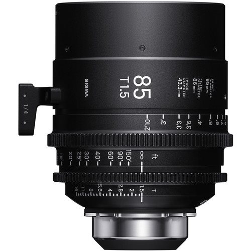 Sigma 85mm T1.5 Cine Lens PL Mount  / i-Technology