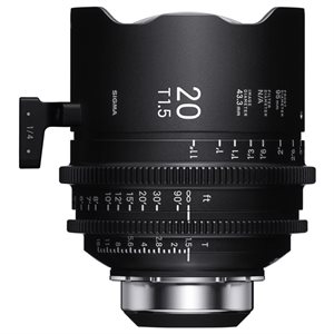 Sigma 20mm T1.5 Cine Lens PL Mount / i-Technology