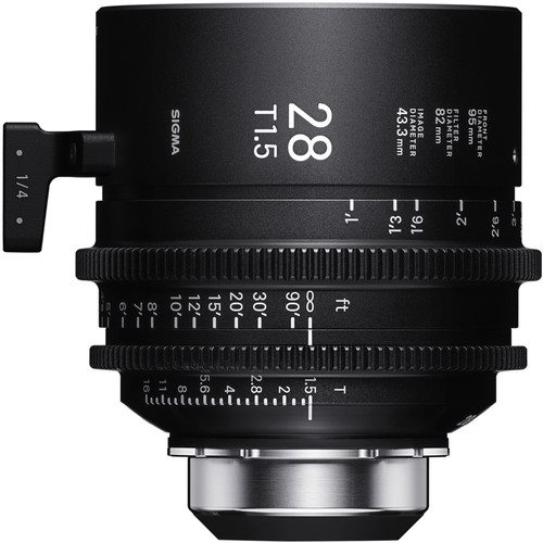 Sigma 28mm T1.5 Cine Lens PL Mount  / i-Technology