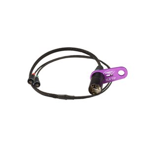 AMBIENT Stereo cable adapter, 2x Lemo Compatable triax to XLR-5M, incl. QAT-ECO