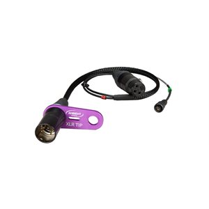 AMBIENT Stereo cable adapter Lemo Compatable triax / XLR-3F to XLR-5M, QAT-ECO