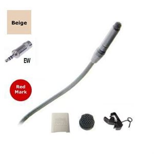 Sanken COS11D Lapel Mic Sennheiser EW Beige RM