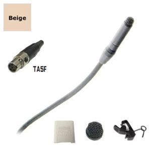 Sanken COS11D Lapel Mic Lectrosonics SM TA5F Beige 1.8m Cable