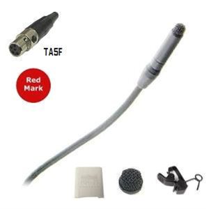 Sanken COS11D Lapel Mic Lectrosonics SM TA5F -10db White 1.8m Cable