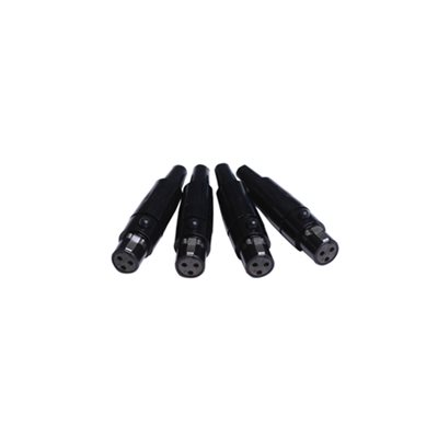 SOUND DEVICES XL-4 TA3-F CONNECTORS, BAG OF 4 SOUND DEVICES XL-4 TA3-F CONNECTORS, BAG OF 4