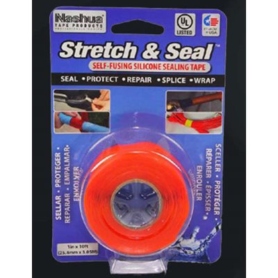 Nashua Stretch and Seal Tape - Red Nashua Stretch and Seal Tape - Red