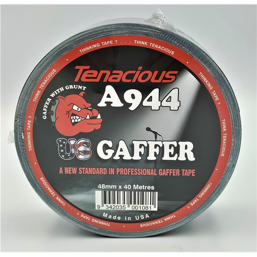 Tenacious A944 US Gaffer Semi Matt Tape Silver 48mm x 40m