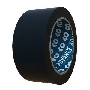 Tenacious AT208 Dance Floor Tape PPVC Black 48mm x 33m
