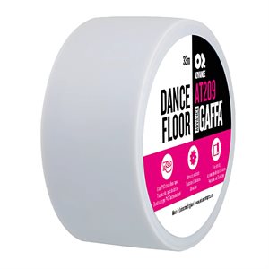 Tenacious AT208 Dance Floor Tape PPVC Transparent 48mm x 33m