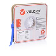 VELCRO® Brand ONE-WRAP® Reusable Ties 25mm x 200mm - Royal Blue Straps 100 Pack
