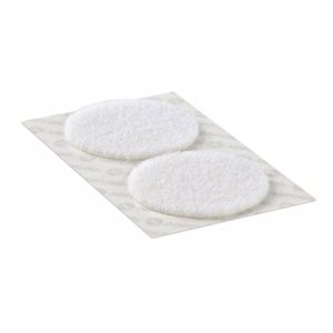 VELCRO® Brand VELCOINS® P.S. 0172 22mm x 25m White Loop - 900 Dots