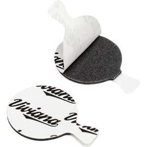 Viviana Dots Premium Soft Foam Lavalier Stickers - 70-Pack, Round