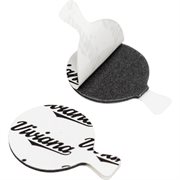 Viviana Dots Premium Soft Foam Lavalier Stickers - 120-Pack, Round