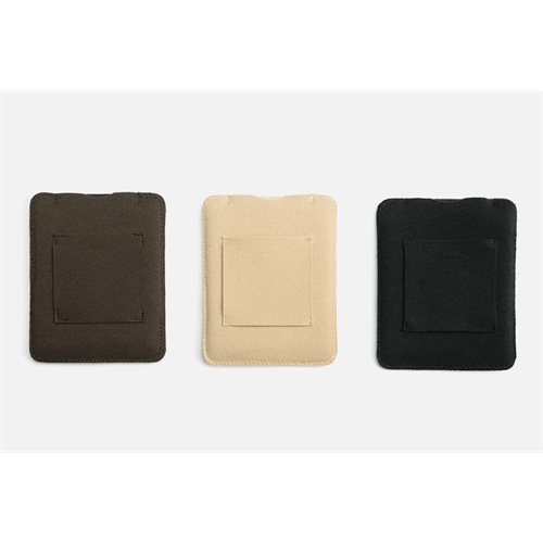 Viviana Belt Puffy Pouch Medium - Black