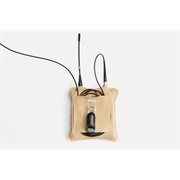 Viviana Belt Puffy Pouch Medium - Black