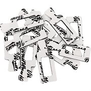 Viviana Dot Hole Rectangular 30 PK