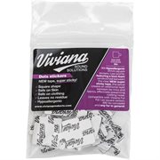 Viviana Dots Premium Soft Foam Lapel Stickers - 30-Pack, Square