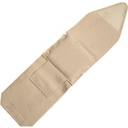Viviana Extreme Strap Ankle Puffy Pouch - Beige 38cm