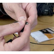 Viviana Skin Tape for Lavalier Microphones - Black, 30-Pack