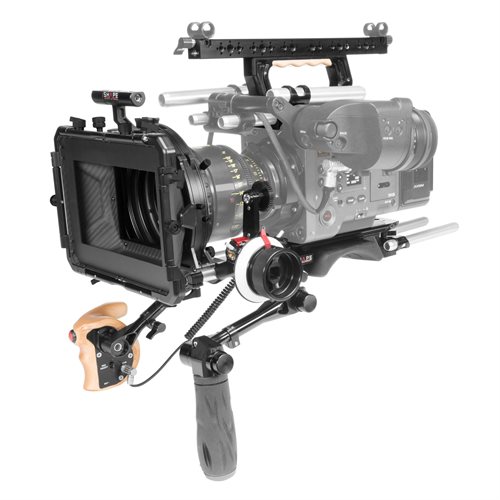 SHAPE Shoulder baseplate, top handle, top plate remote trigger, matte box, follow focus, Sony Venice SHAPE Shoulder baseplate, top handle, top plate remote trigger, matte box, follow focus, Sony Venice