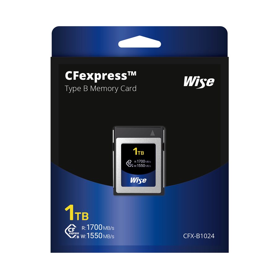 Wise Cfexpress 2.0 1TB Memory Card Existing stock only