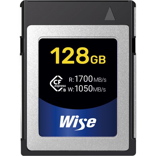 Wise CFexpress 2.0 128GB Memory Card (Existing Stock Only )