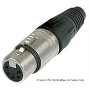 Neutrik NC5FXX Female 5-Pin Line Connector