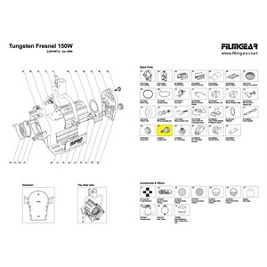 Film Gear 105106112 Focus Knob