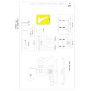 Manfrotto 3.282 Plastic Ratchet Handle M10 F