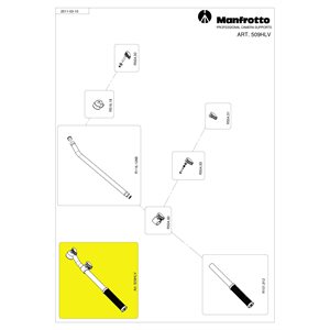 Manfrotto .449SC2 Rubber Cup Foot Assy For 559B Monopod