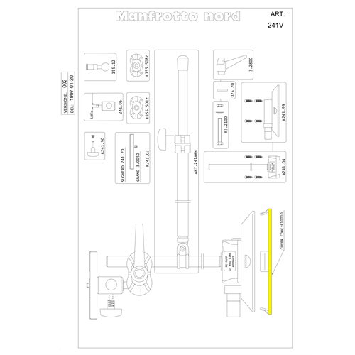 Manfrotto F10010 Protection Cap F / Suction Cup Manfrotto F10010 Protection Cap F / Suction Cup