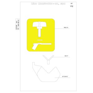 Manfrotto R022.10 Lock Knob W-Clamp