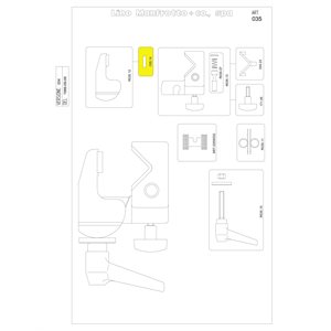 Manfrotto R035.14 Rubber Sector, Pack Of 5