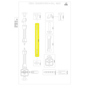 Manfrotto R046.01 Rod