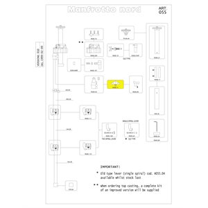 Manfrotto R055.11 Leg Pivot Holder