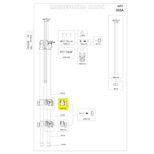 Manfrotto R055.322 Leg Collar 29.5-25