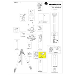 Manfrotto R055.534 Lock Off Lever Assy